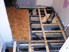 new subfloor